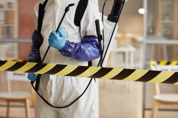Professional Biohazard technician working in Edison, CA